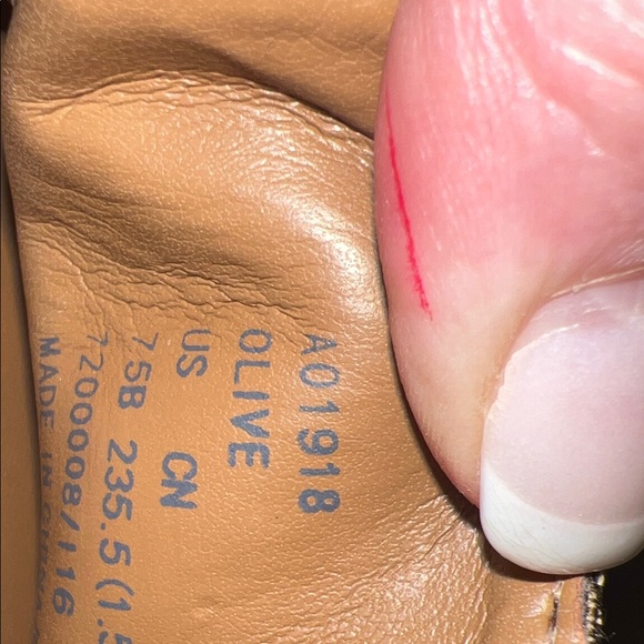 Coach Signature Pattern Brown Loafers - Picture 6 of 8